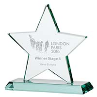 Galaxy Star Jade Glass Award 170mm