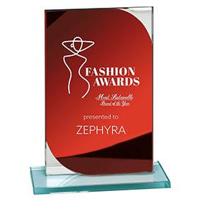 Seismic Red Mirror Award 150mm