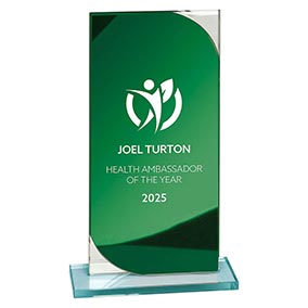 Seismic Green Mirror Award 190mm