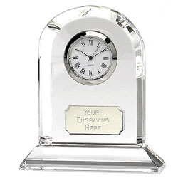 Arch Crystal Clock 105mm