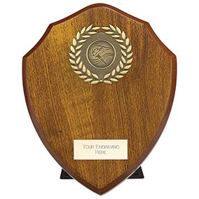 Walnut Wreath Reward Shield 175mm