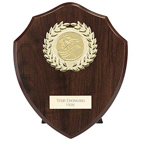 Mahogany Wreath Reward Shield 125mm