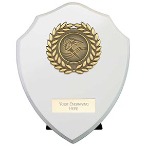 White Wreath Reward Shield 125mm