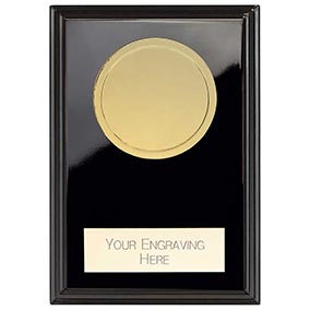 Black Wreath Reward Custom Plaque 80mm