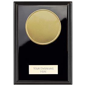 Black Wreath Reward Custom Plaque 125mm