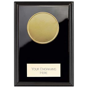 Black Wreath Reward Custom Plaque 150mm