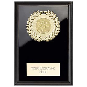 Black Wreath Reward Plaque 150mm