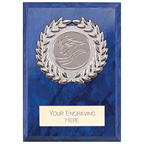 Blue Wreath Reward Plaque 80mm