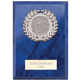 Blue Wreath Reward Plaque 100mm