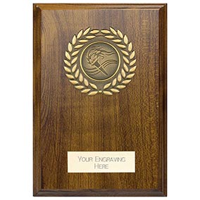 Walnut Wreath Reward Plaque 125mm