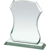 7.5in Jade Glass Award